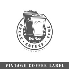 Coffee label