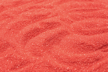 Heap of color sea salt, closeup
