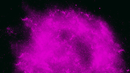 Obraz premium Pink splash illustration. Abstract watercolor splash in motion background. Art paint spray texture. Watercolor wallpaper