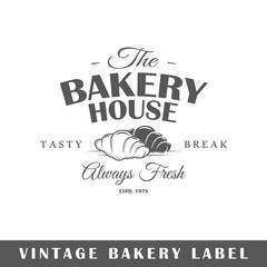 Bakery label