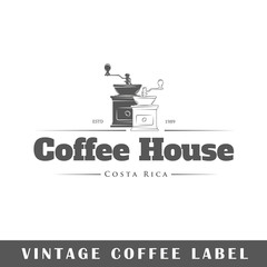 Coffee label