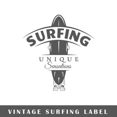 Surfing label