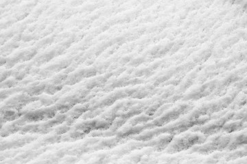 Snow surface ripples texture snowfall car detail