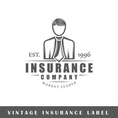 Insurance label