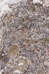 texture of winter stone 