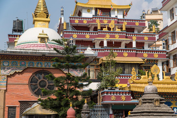 Kathmandu , Nepal : Buddhist temple in Kathmandu, Nepal.