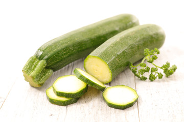 zucchini ingredient slice