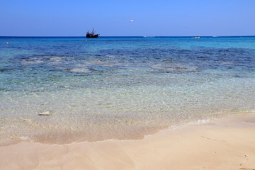 Fototapeta na wymiar Protaras Beach, Cyprus