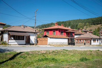 Fototapeta na wymiar Beautiful Koprivshtitsa in Bulgaria