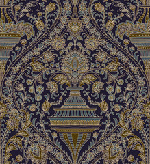 Seamless Pattern : Paisley Style