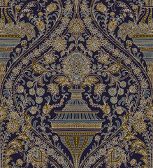 Seamless Pattern : Paisley Style