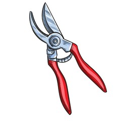 Runing shears, garden secateurs