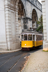 Fototapeta na wymiar Lisbon Tramway, Lisboa Portugal.