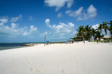 Fototapeta na wymiar Strand auf Key West