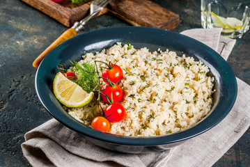 Couscous with fresh herbs