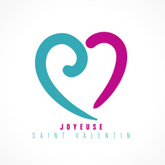 Fototapeta premium happy valentine's day