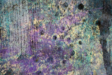 Purple and Blue Abstract Textured Background