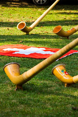 traditional horn in Switzerland