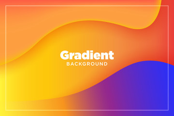 Obraz premium Abstract colorful 3d paper liquid art illustration. Contrast colors. Vector design layout for banners presentations, flyers, posters and invitations. Eps10 - Vector