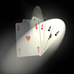 Poker d'assi