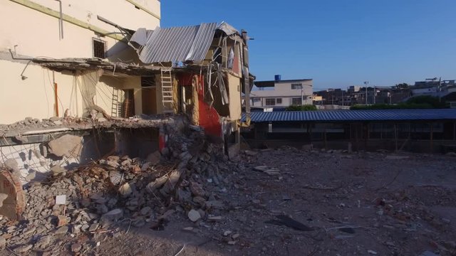 A magnitude 7.8 earthquake struck the Ecuadorian coast on April 16, 2016, leaving behind death and massive destruction in Bahia de Caraquez, Canoa, Pedernales, Chone, Rocafuerte, Portoviejo, Manta, an