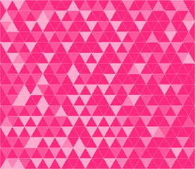 The triangle background is used to decorate.