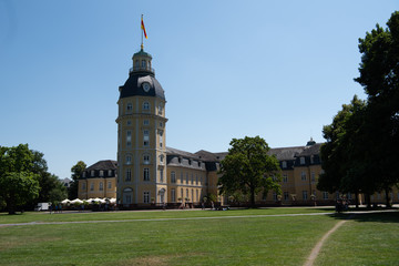 Fototapeta premium Schloss in Karlsruhe