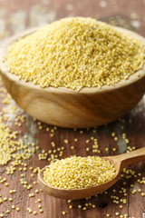 raw grain millet