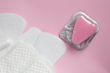 Soft tampons. Menstrual cycles. Revolutionary novelty in the field of hygiene. Hygiene and protection