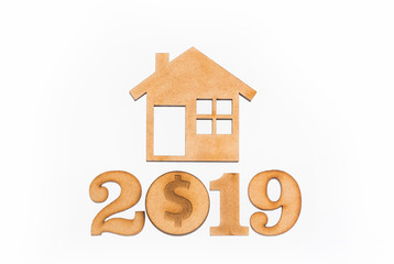Saving for home purchase - 2019. Top view