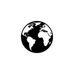 World map vector. World icon vector