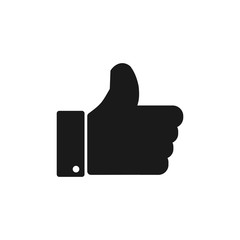 like icon vector. Thumbs up icon. social media icon. Like and dislike icon. Thumbs up and thumbs down