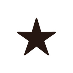 Rating stars vector icon. Five stars customer product rating review flat icon for apps and websites. Star icon vector. Classic rank isolated.