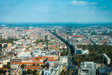 Panorama über Berlin