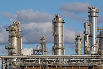 oil refinery tubes and pipes