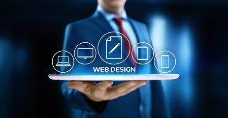 Responsive Web Desing Website Business Internet Technology Concept
