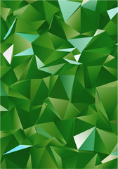 Fototapeta na wymiar Triangular 3d, modern background, eps