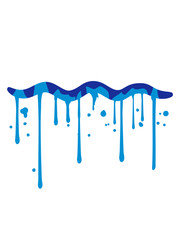 wasser wellen graffiti tropfen nass farbe cool logo design schwimmen piktogramm baden schwimmbad sport spaß tauchen hallenbad clipart schwimmer
