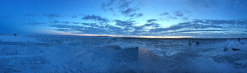 Obraz premium Cold Alaska Sky