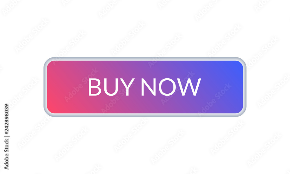 Poster buy now button. call to action gradient button for web site. vector illustration.