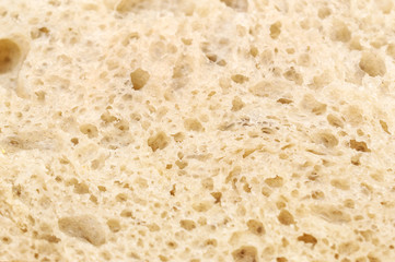 Texture of bread. Close up.