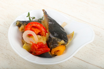 Steamed vegetables