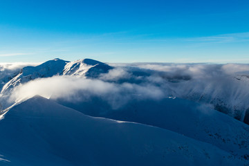 View of the Tatra Mountains from Kasprowy Wierch