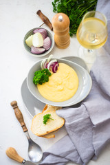 French onion cream soup