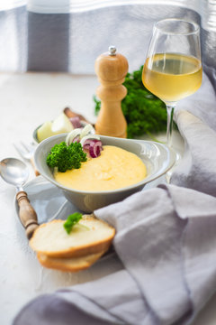 French onion cream soup