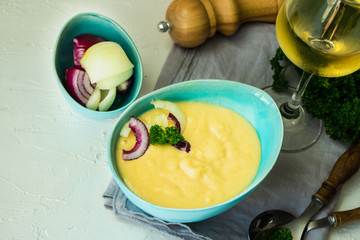 French onion cream soup
