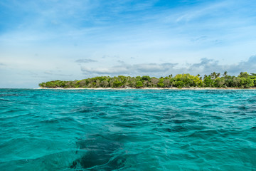 Balicasag Island, a small island off the coast of Bohol, Philippines.
