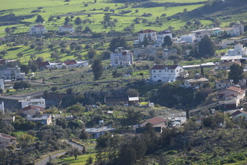 Fototapeta na wymiar old Cyprus village