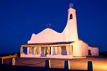 Stella Maris Church in Porto Cervo, Sardinia