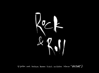 음악회 포스터 / 손으로 그린 음악 일러스트